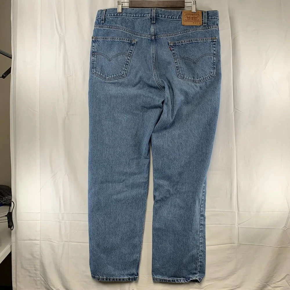 Levi's‎ 550 Relaxed Straight Leg Mens 42x32 (39x32) Blue Vintage Denim Jeans